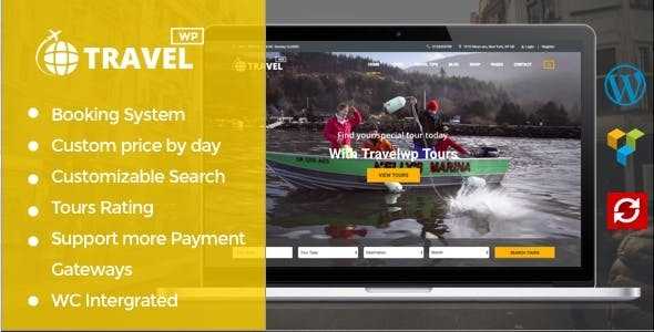 Travel WP v1.6.5 - Tour & Travel WordPress Theme