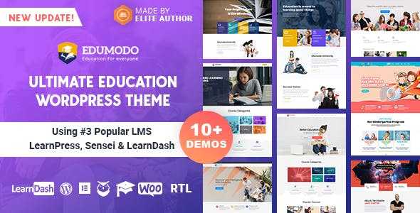 Edumodo v3.0.0 - Education WordPress Theme