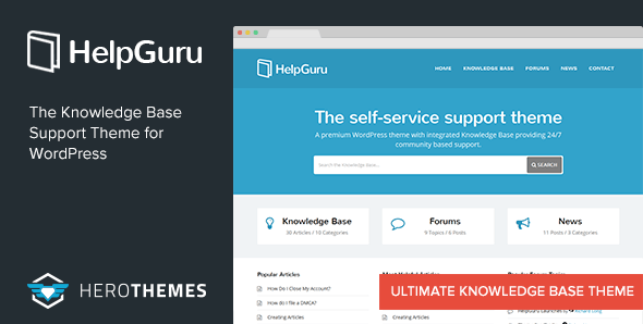 HelpGuru v1.7.2 - A Self-Service Knowledge Base Theme HelpGuru v1.7.2 - A Self-Service Knowledge Base Theme