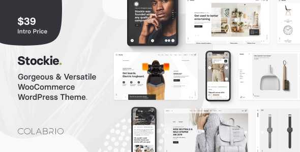 Stockie v1.1.2 - Multi-purpose Creative WooCommerce Theme Stockie v1.1.2 - Multi-purpose Creative WooCommerce Theme