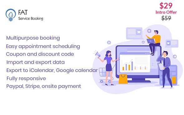 Fat Services Booking v2.17 - Automated Booking and Online Scheduling Fat Services Booking v2.17 - Automated Booking and Online Scheduling