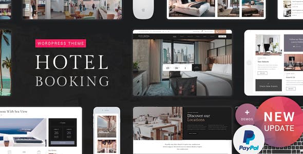 Hotel Booking v1.7 - Hotel WordPress Theme