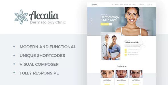 Accalia v1.3 - Dermatology Clinic WordPress Theme