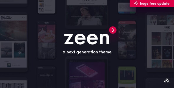 Zeen v3.6.7 - Next Generation Magazine WordPress