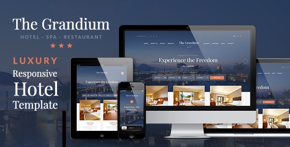 Grandium v1.6.4 - Luxury Hotel Theme Grandium v1.6.4 - Luxury Hotel Theme