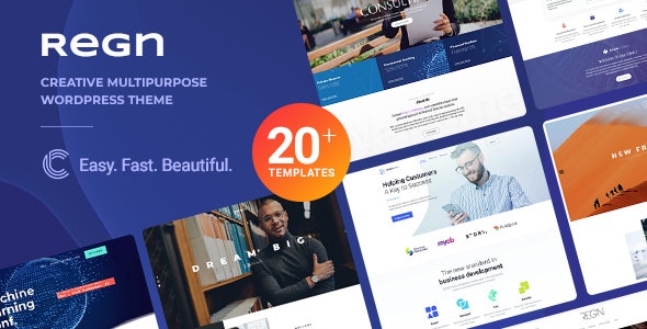 Regn v1.0.2 - Modern Multi-Purpose WordPress Theme Regn v1.0.2 - Modern Multi-Purpose WordPress Theme