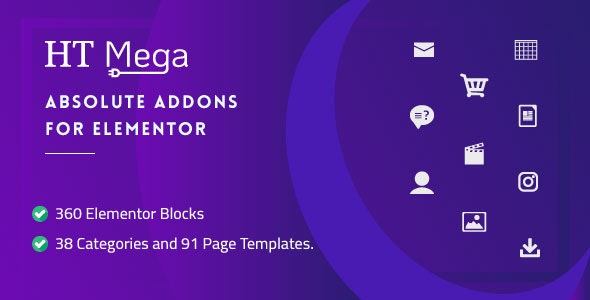 HT Mega Pro v1.2.3 – Absolute Addons for Elementor Page Builder HT Mega Pro v1.2.3 – Absolute Addons for Elementor Page Builder