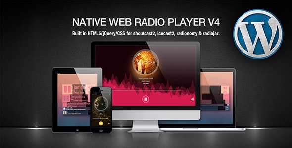 Native Web Radio v4.20.01.18 - Player WordPress Plugin