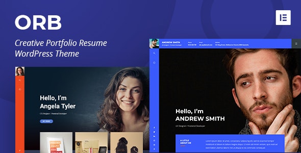 ORB v1.2 - Creative Portfolio WordPress Theme