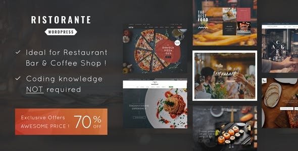 Ristorante v1.6 - Restaurant WordPress Theme