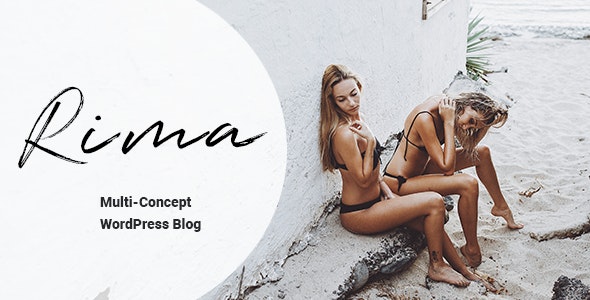 Rima v1.8.5 - Personal Blog WordPress Theme