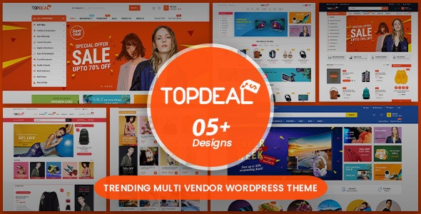 TopDeal v1.7.1 - Multipurpose Marketplace WordPress Theme