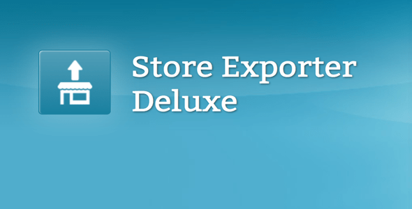 WooCommerce Store Exporter Deluxe v4.0 WooCommerce Store Exporter Deluxe v4.0